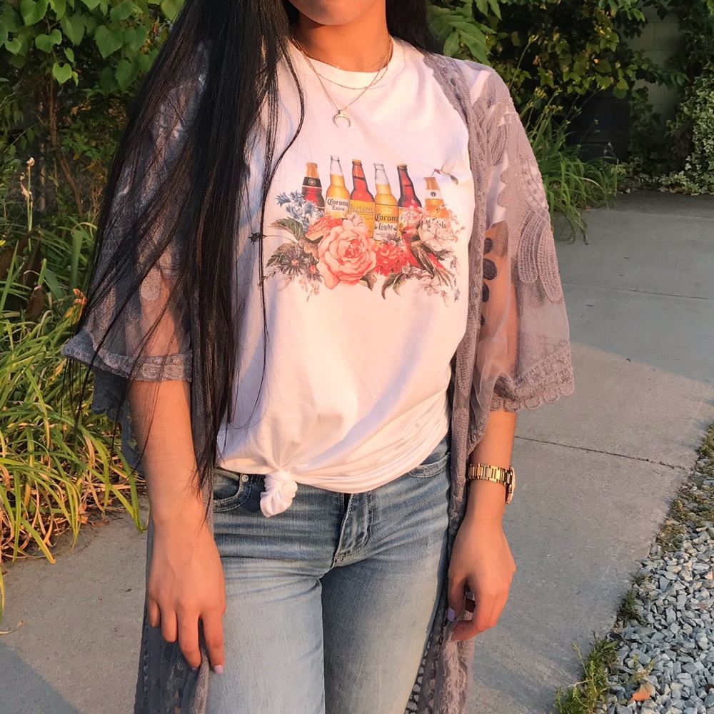 White Western T-shirt